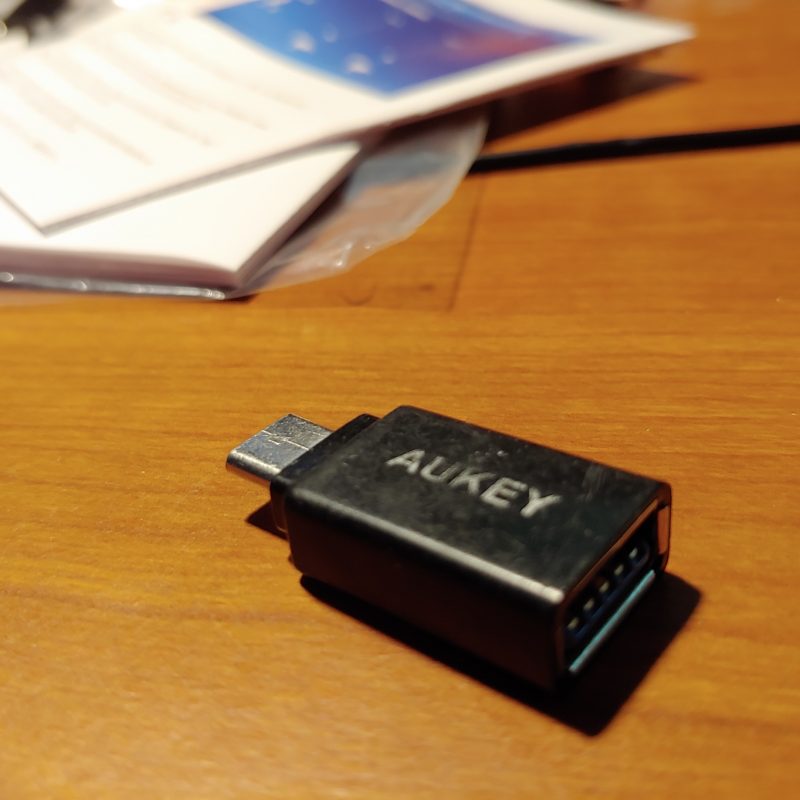 Aukey USB C adapter